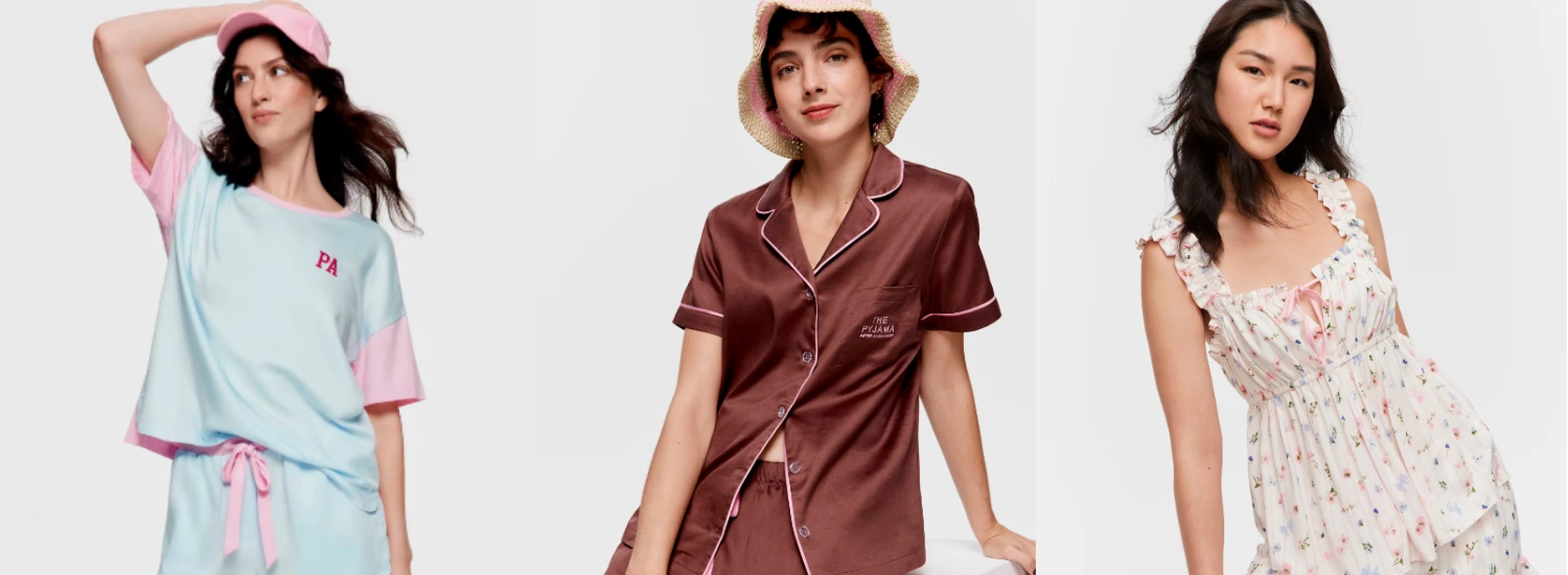 Ladies Silk Pyjama Set