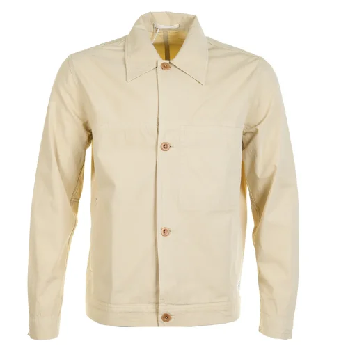 Arresskov Compact Cotton Overshirt Utility Khaki
